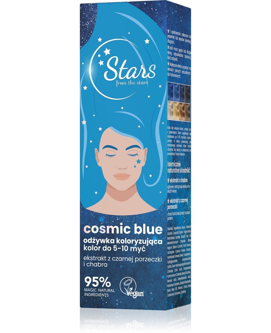 Stars from the Stars Odżywka koloryzująca COSMIC BLUE 50ml