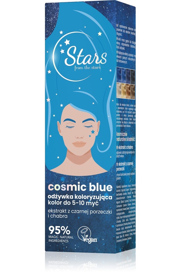 Stars from the Stars Odżywka koloryzująca COSMIC BLUE 50ml