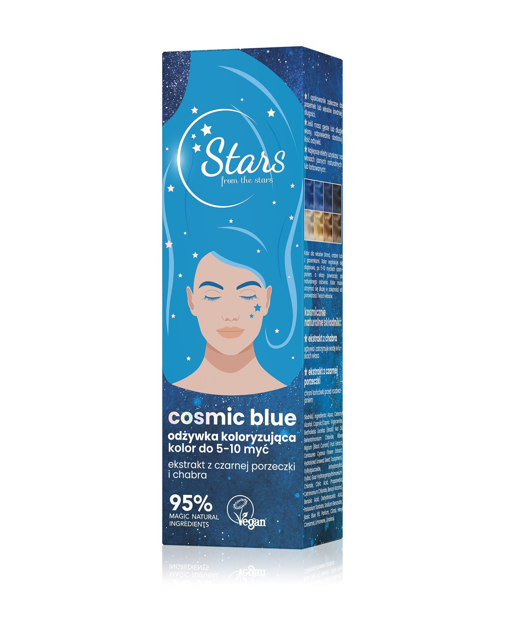 Stars from the Stars Odżywka koloryzująca COSMIC BLUE 50ml