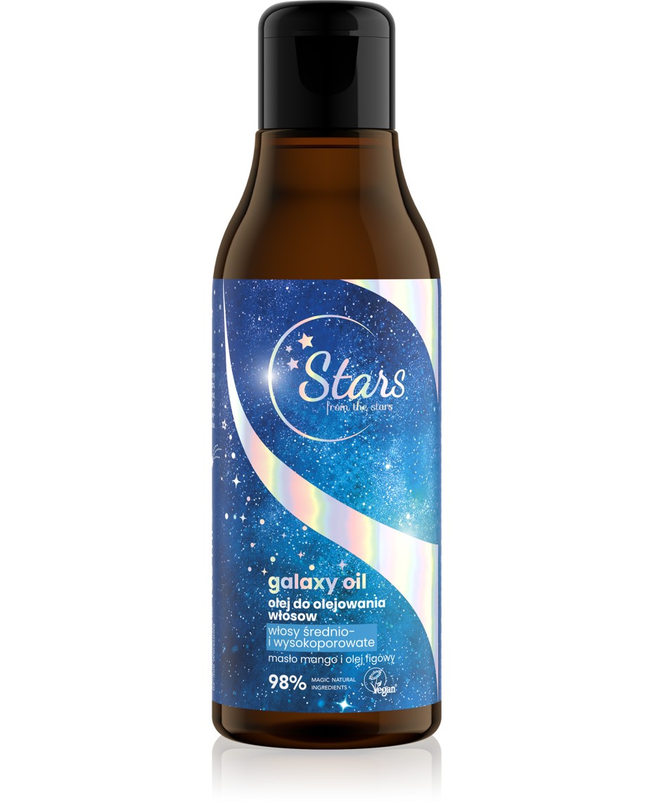 Stars from the stars Olej do olejowania do włosów średnio i wysokoporowatych 150ml