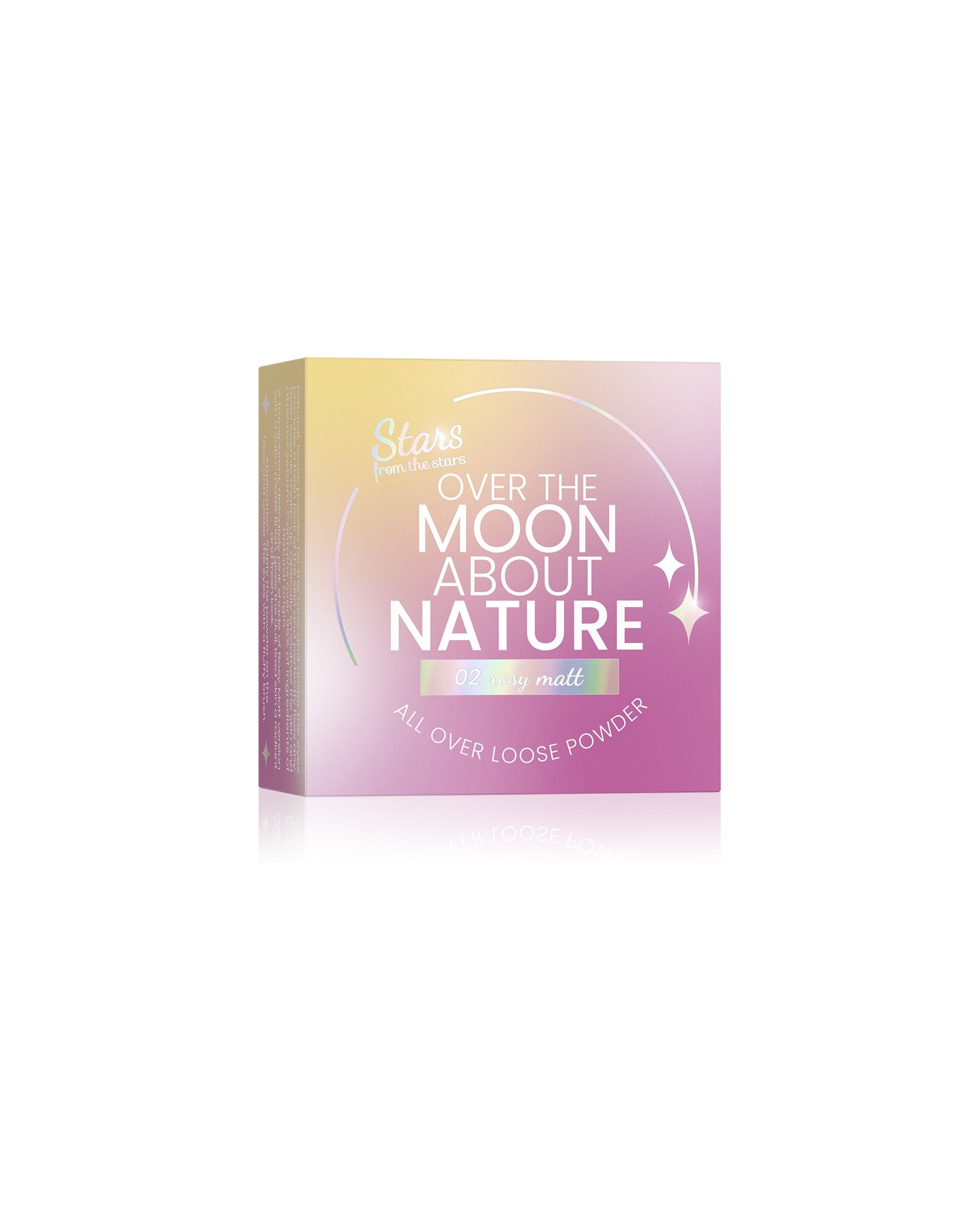 Stars from the stars OVER THE MOON ABOUT NATURE naturalny puder sypki do twarzy i oczu 02 Rosy Matt, 10g