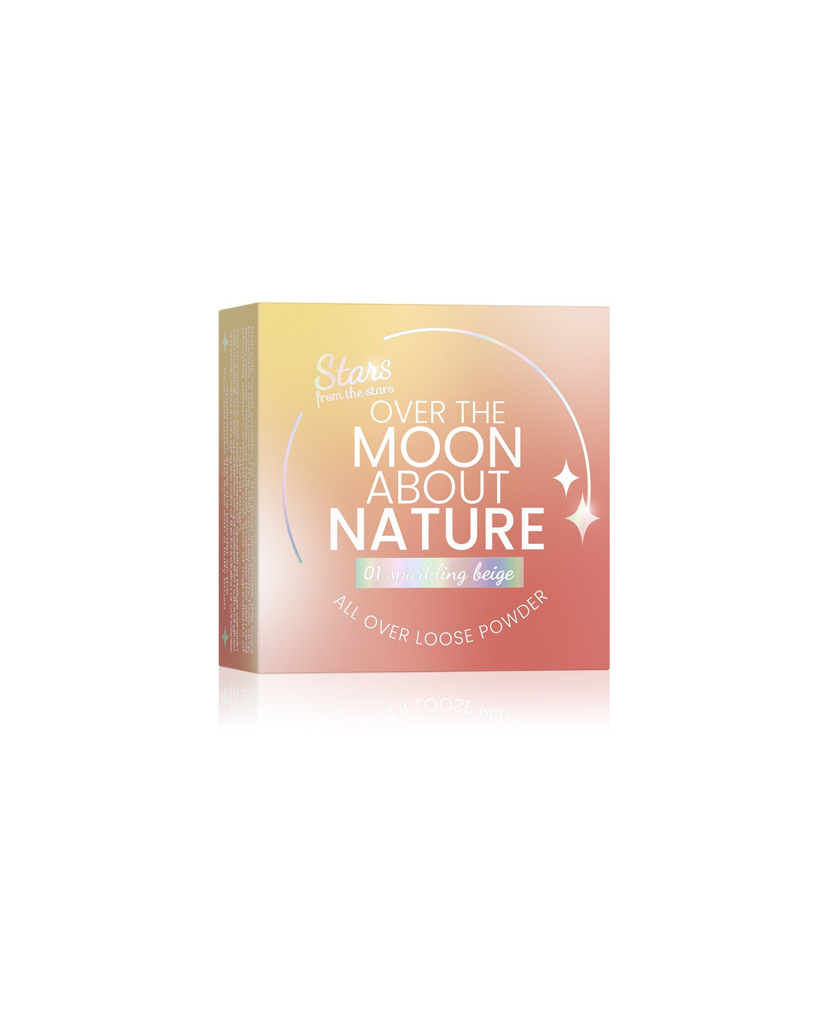 Stars from the stars OVER THE MOON ABOUT NATURE naturalny puder sypki do twarzy i oczu 01 Sparkling Beige, 10g