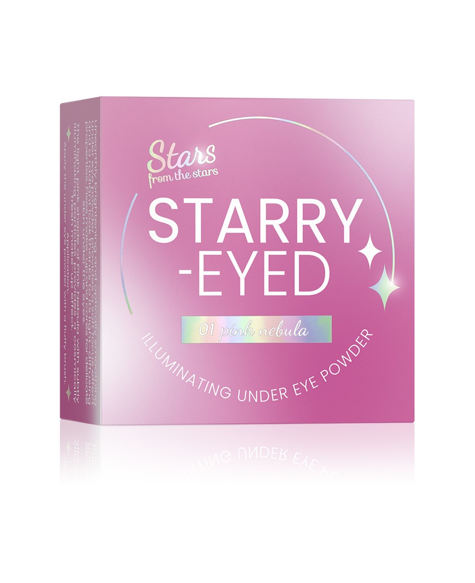 Stars from the Stars Rozświetlający puder pod oczy Starry-Eyed 01 Pink Nebula 6g