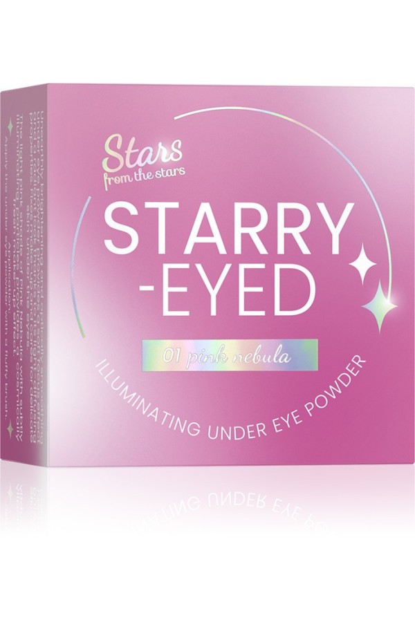 Stars from the Stars Rozświetlający puder pod oczy Starry-Eyed 01 Pink Nebula 6g