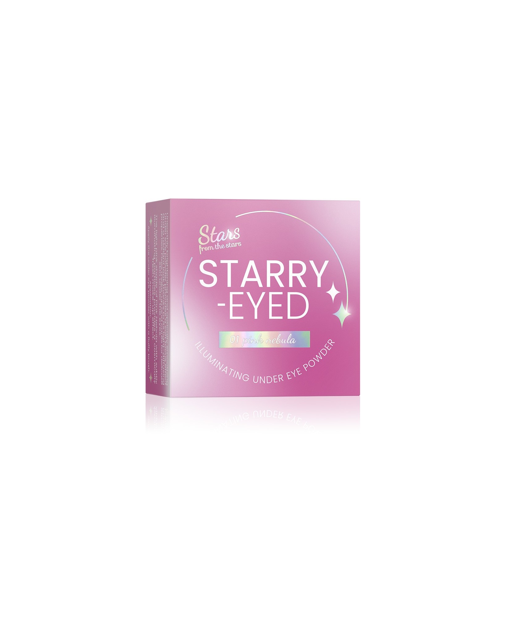 Stars from the Stars Rozświetlający puder pod oczy Starry-Eyed 01 Pink Nebula 6g
