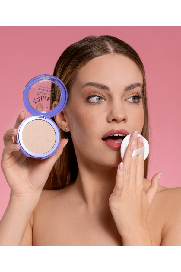 Stars from the Stars Space Face pressed powder Puder prasowany Cosmic Moon nr 01, 9 g