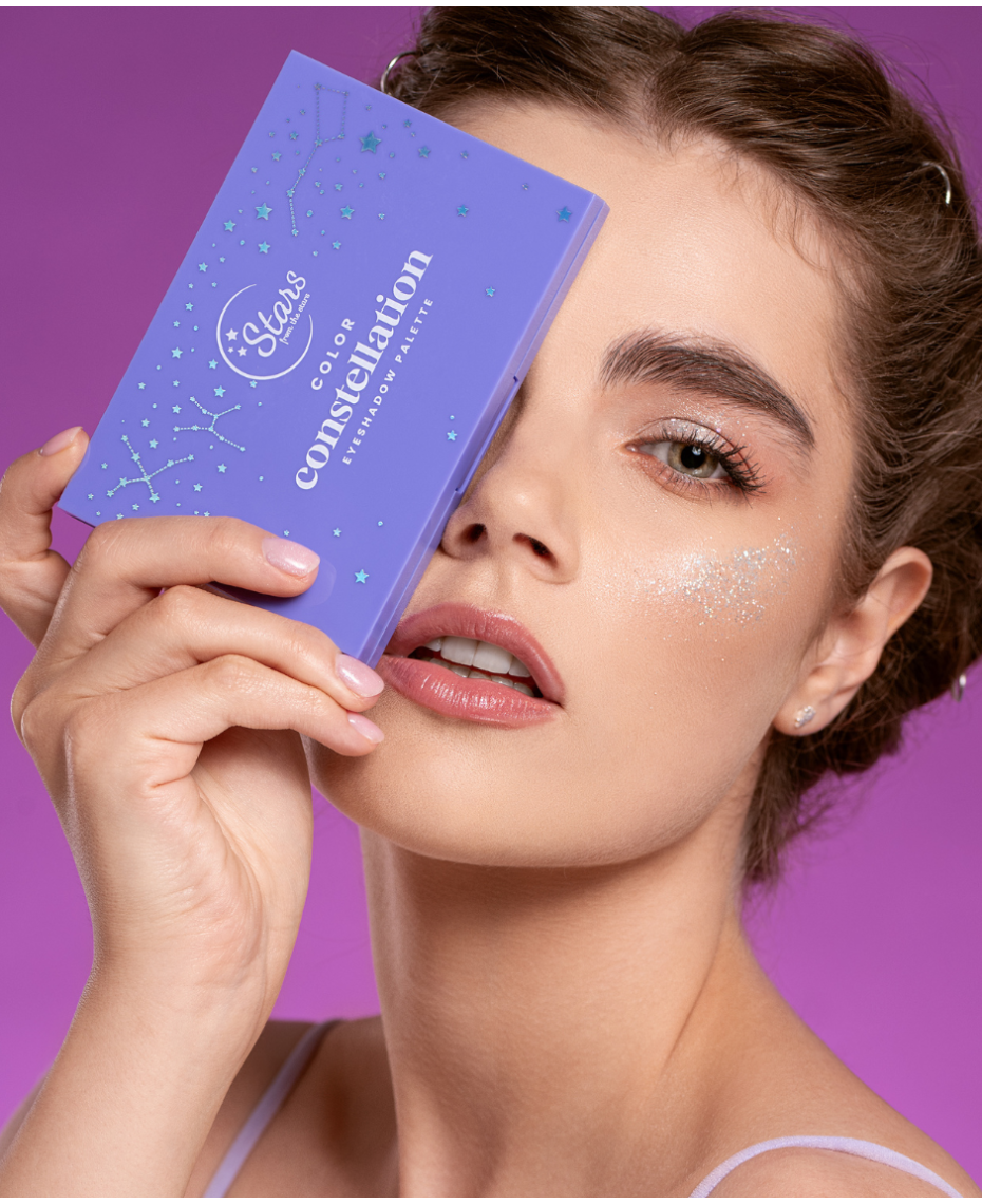 Stars from the Stars Eyeshadow Palette Paleta 12 cieni do powiek Color Constelation, 16,8 g