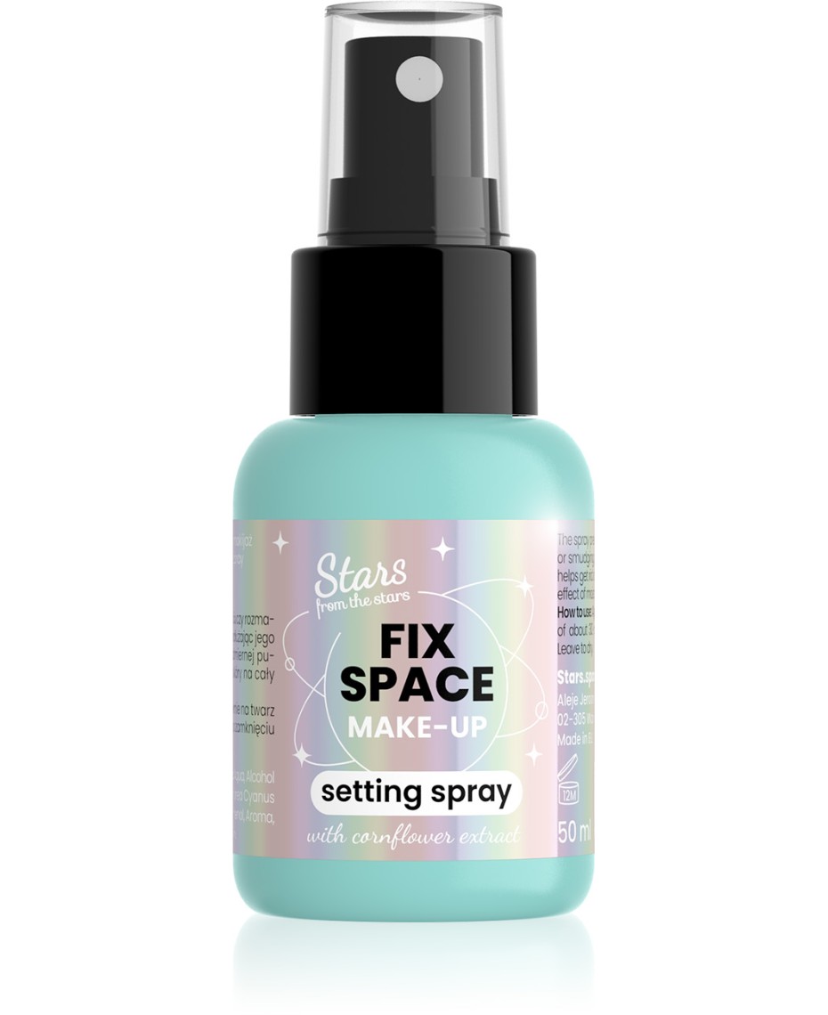 Stars from the stars FIX SPACE nawilżający spray utrwalający makijaż, 50 ml