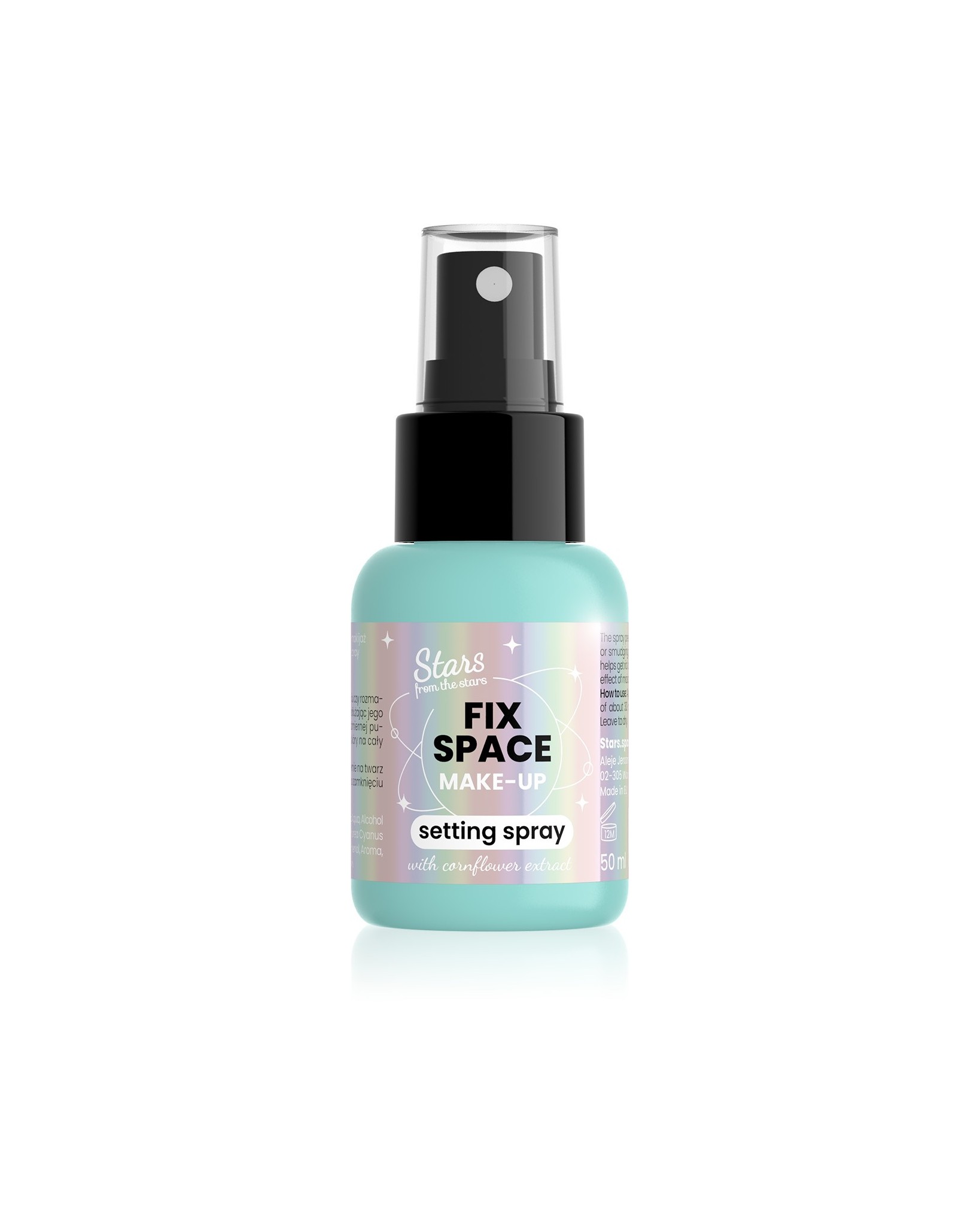 Stars from the stars FIX SPACE nawilżający spray utrwalający makijaż, 50 ml