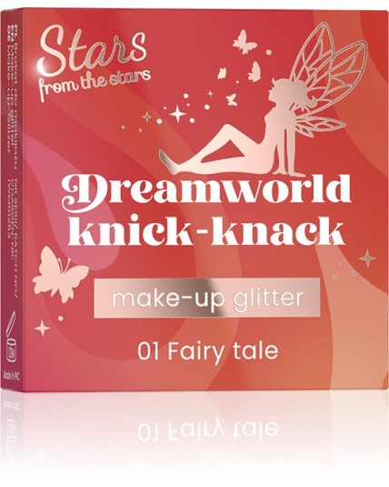Stars from the stars Dreamworld knick-knack brokat do makijażu 01 Fairy tale, 1,4 g