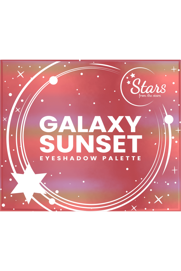 Stars from the Stars Eyeshadow Palette Paleta 12 cieni do powiek Galaxy Sunset, 14,4 g