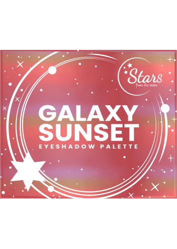 Stars from the Stars Eyeshadow Palette Paleta 12 cieni do powiek Galaxy Sunset, 14,4 g