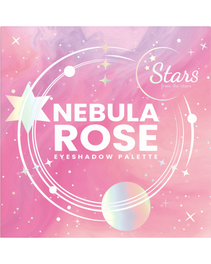 Stars from the Stars Eyeshadow Palette Paleta 9 cieni do powiek Nebula Rose, 10,8 g