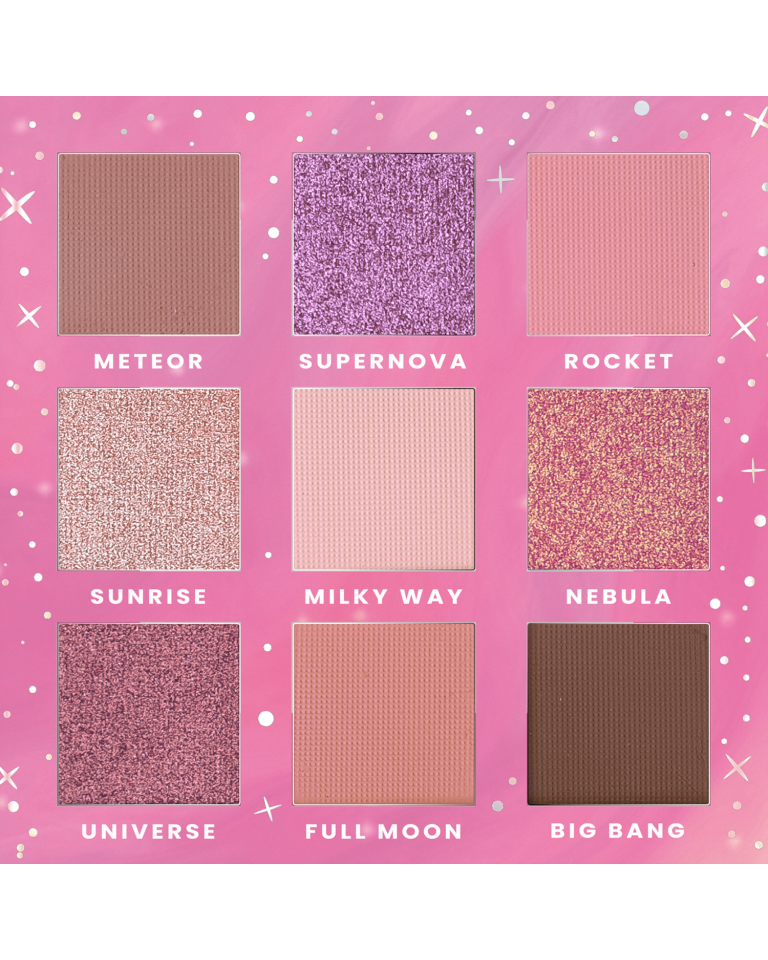 Stars from the Stars Eyeshadow Palette Paleta 9 cieni do powiek Nebula Rose, 10,8 g
