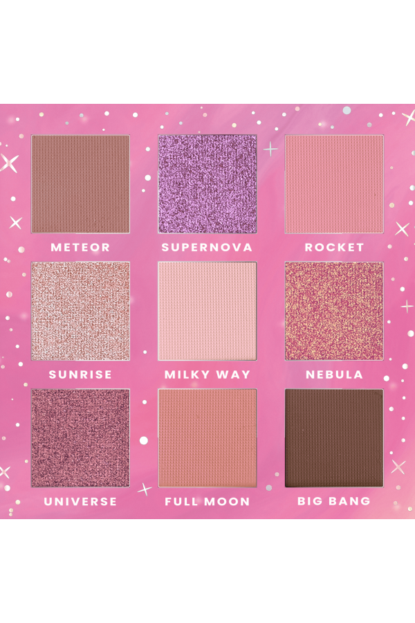 Stars from the Stars Eyeshadow Palette Paleta 9 cieni do powiek Nebula Rose, 10,8 g