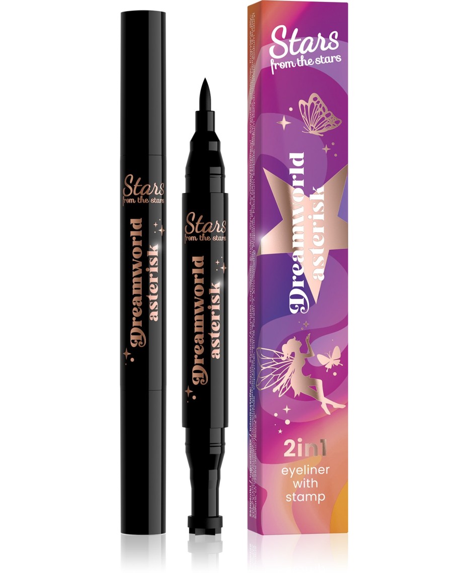 Stars from the stars Dreamworld Asterisk 2w1 Eyeliner ze stempelkiem 2,0 g