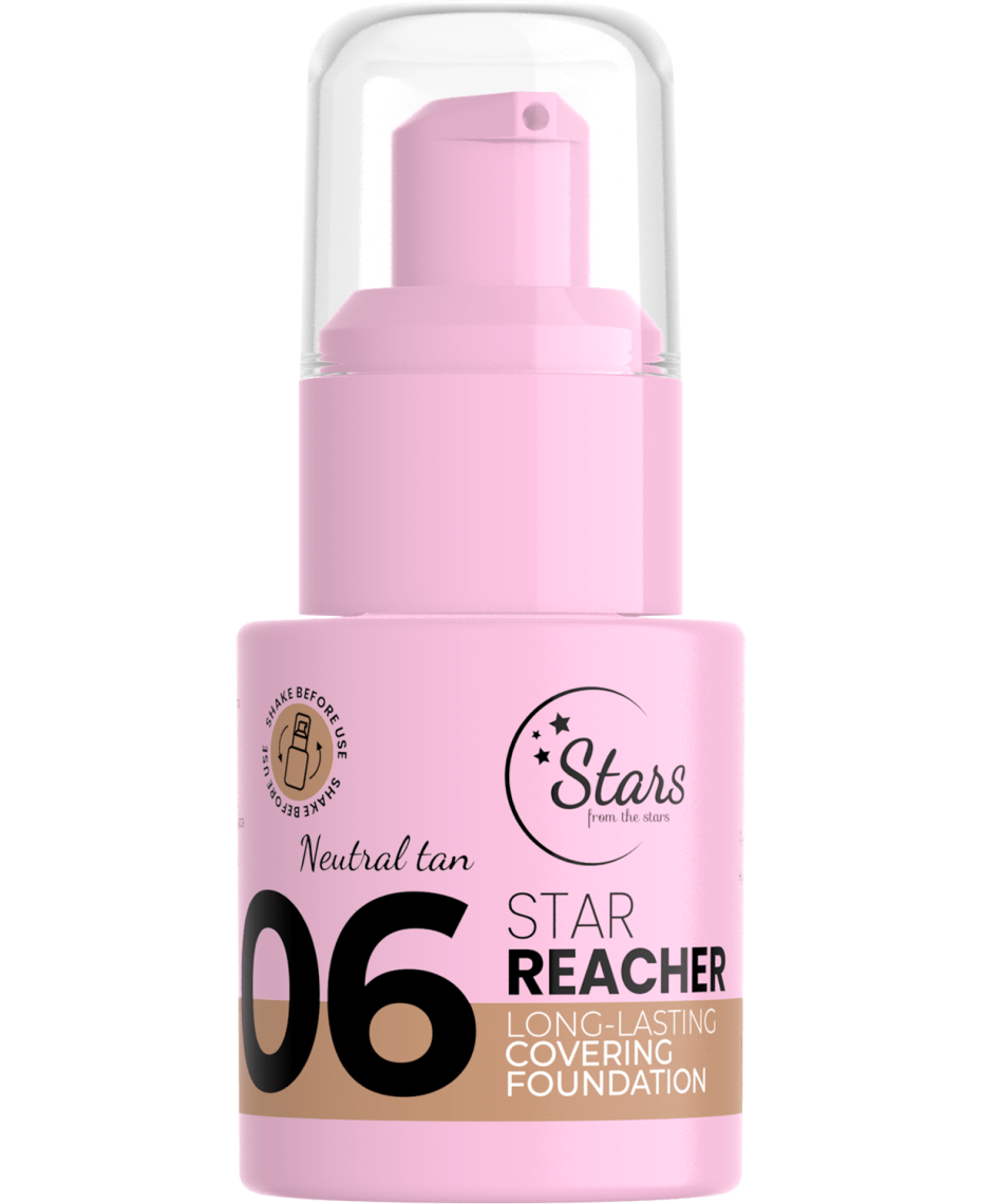 Stars from the stars STAR REACHER Upiększający fluid kryjący 06 Neutral tan 20 g
