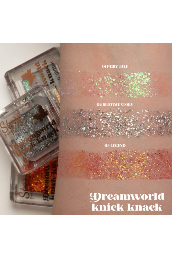 Stars from the stars Dreamworld knick-knack brokat do makijażu 03 Legend, 1,4 g
