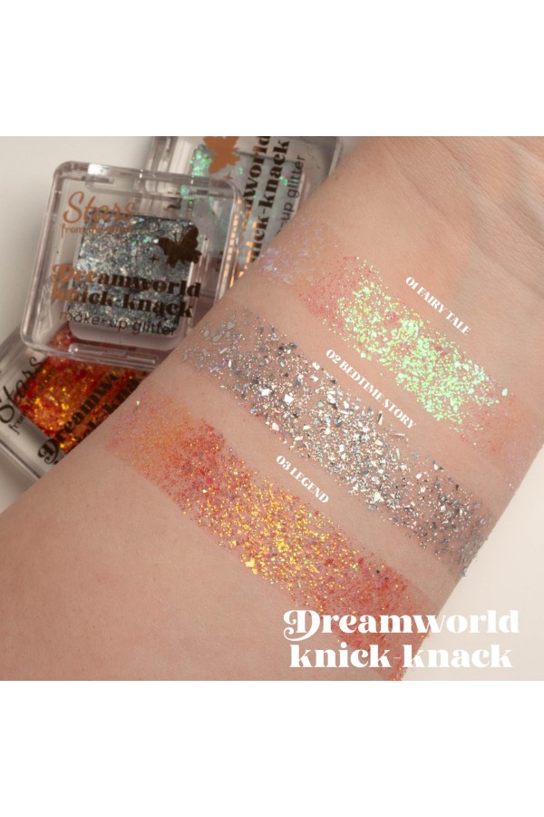 Stars from the stars Dreamworld knick-knack brokat do makijażu 01 Fairy tale, 1,4 g