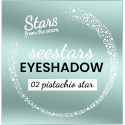 Stars from the stars SEESTARS cień do powiek nr 02 Pistachio Star 3 g
