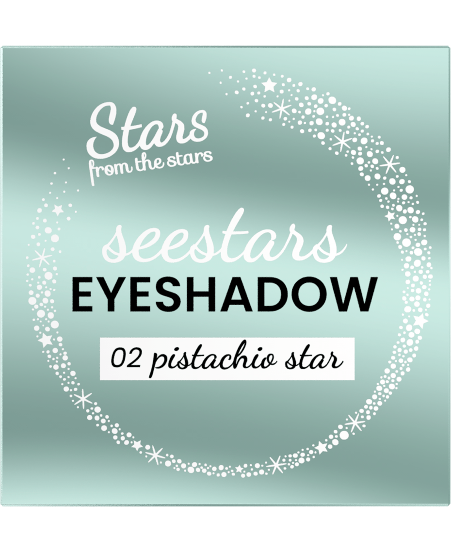 Stars from the stars SEESTARS cień do powiek nr 02 Pistachio Star 3 g