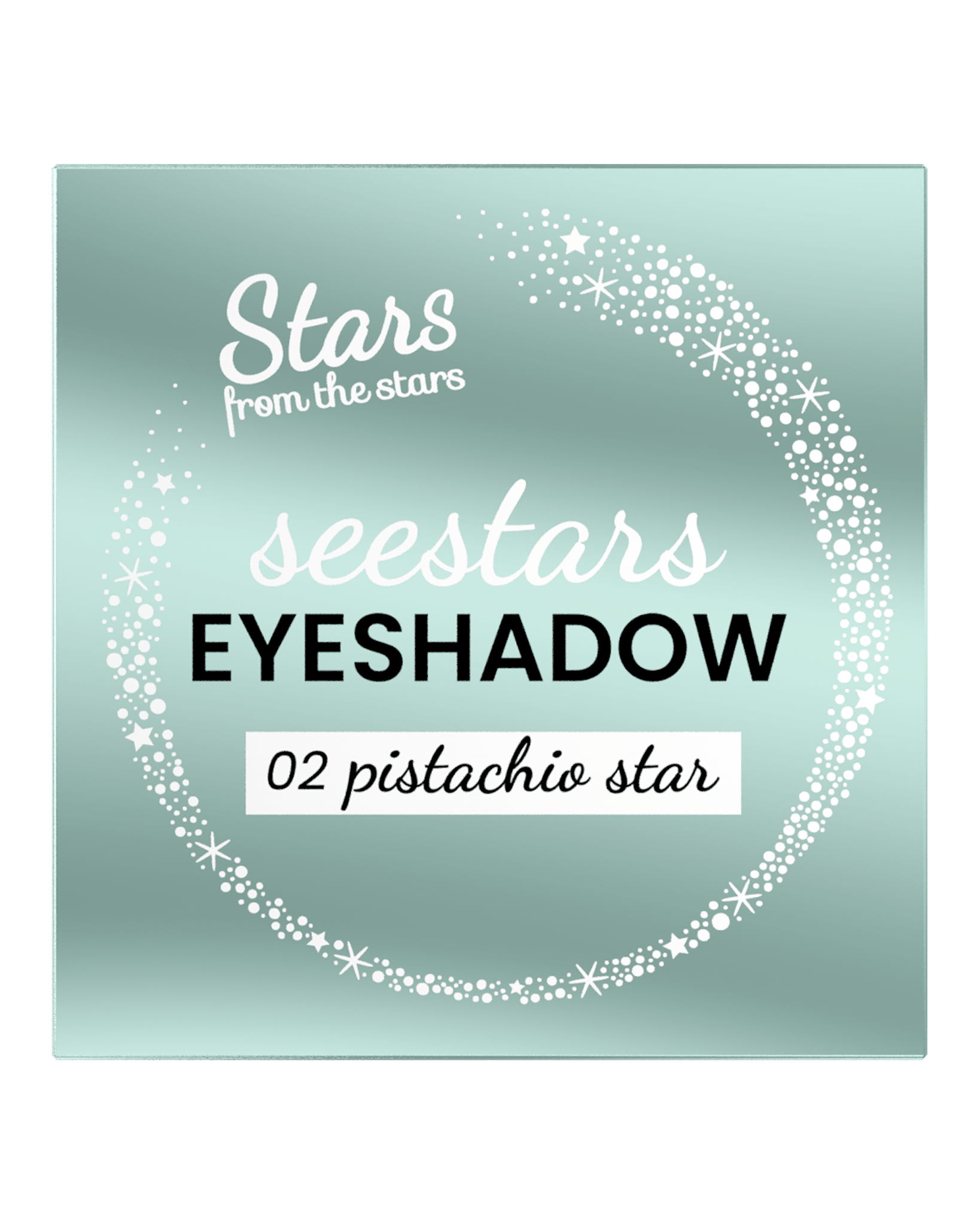 Stars from the stars SEESTARS cień do powiek nr 02 Pistachio Star 3 g