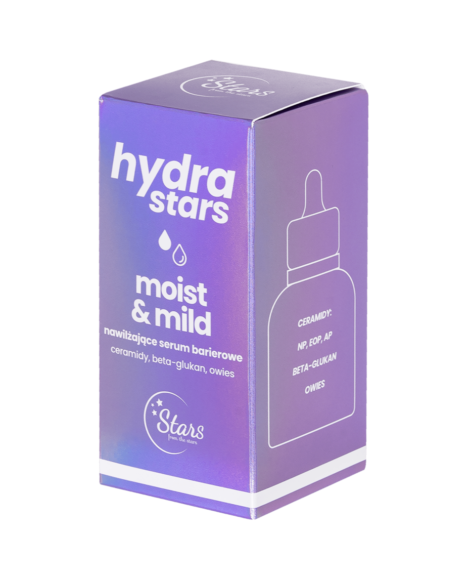 Stars from the stars Hydra stars Moist and mild Nawilżające serum barierowe 30 ml
