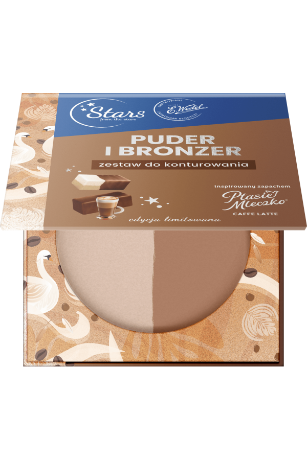 Stars from the stars WEDEL puder i bronzer, zestaw do konturowania, 8 g