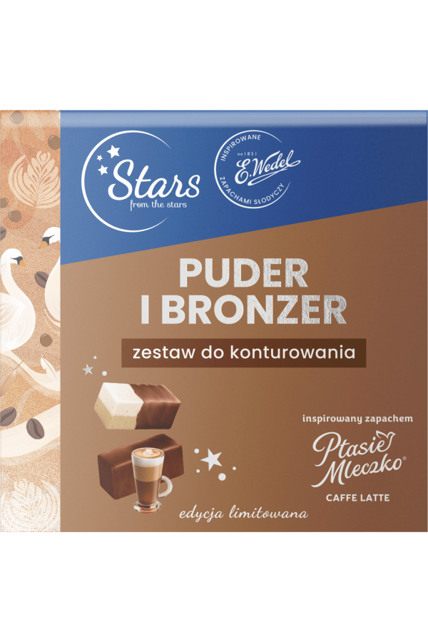 Stars from the stars WEDEL puder i bronzer, zestaw do konturowania, 8 g