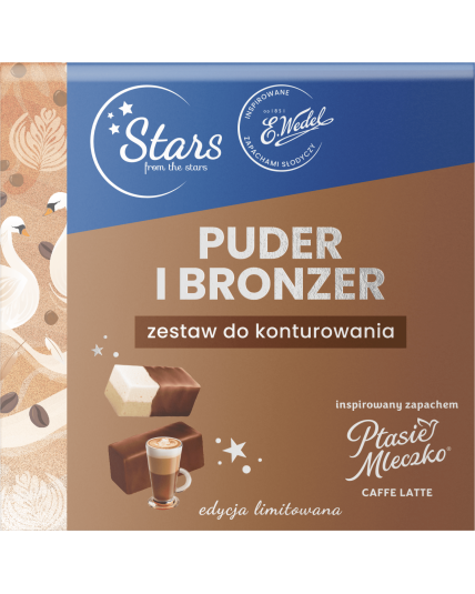 Stars from the stars WEDEL puder i bronzer, zestaw do konturowania, 8 g