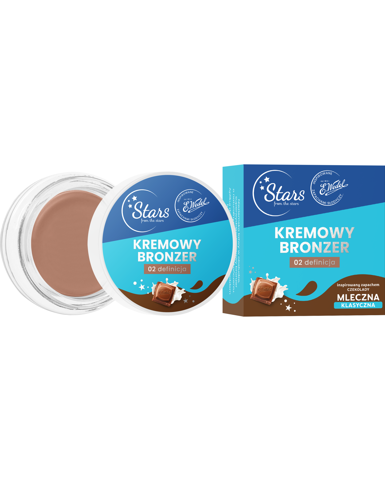 Stars from the stars WEDEL kremowy bronzer 02 definicja, 10 g