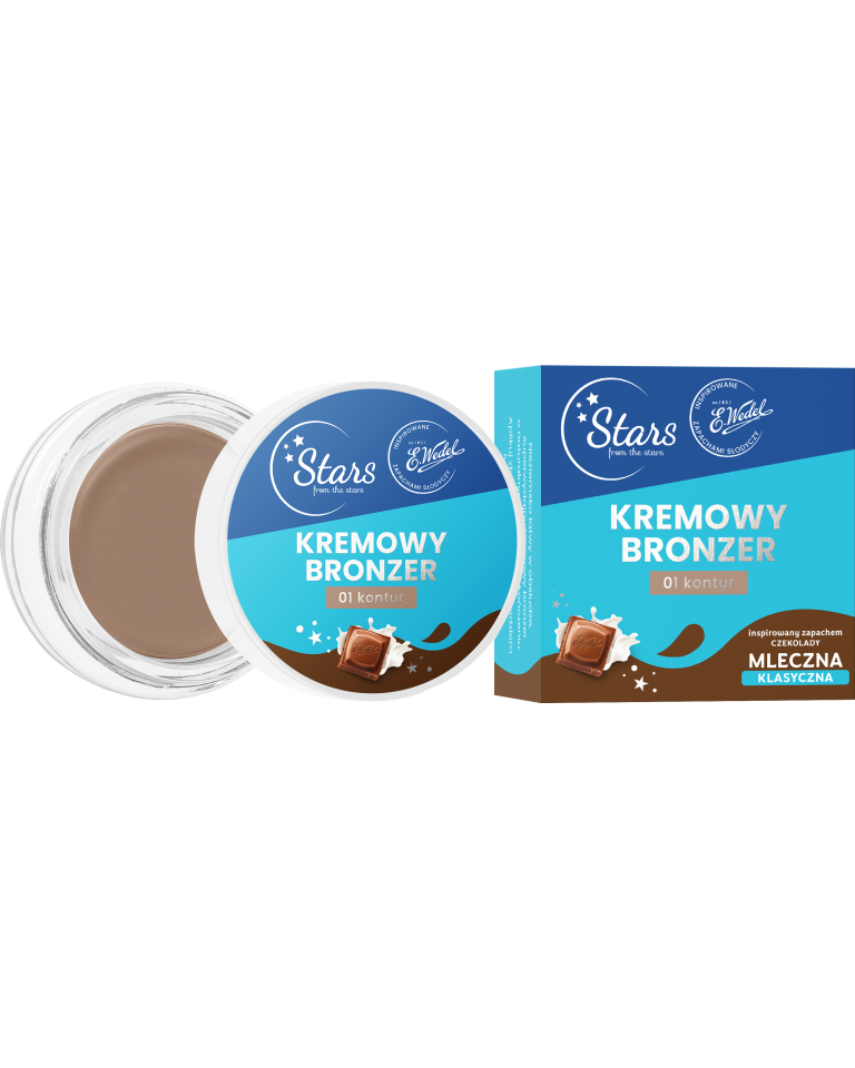 Stars from the stars WEDEL kremowy bronzer 01 kontur, 10 g Stars from the stars WEDEL kremowy bronzer 01 kontur, 10 g