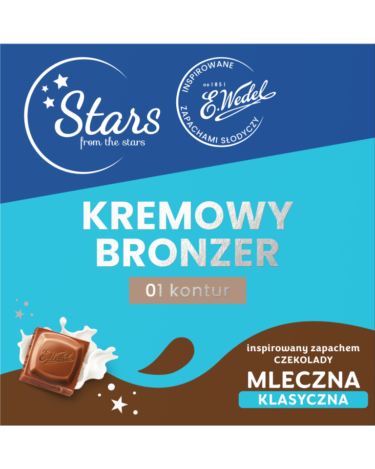 Stars from the stars WEDEL kremowy bronzer 01 kontur, 10 g Stars from the stars WEDEL kremowy bronzer 01 kontur, 10 g