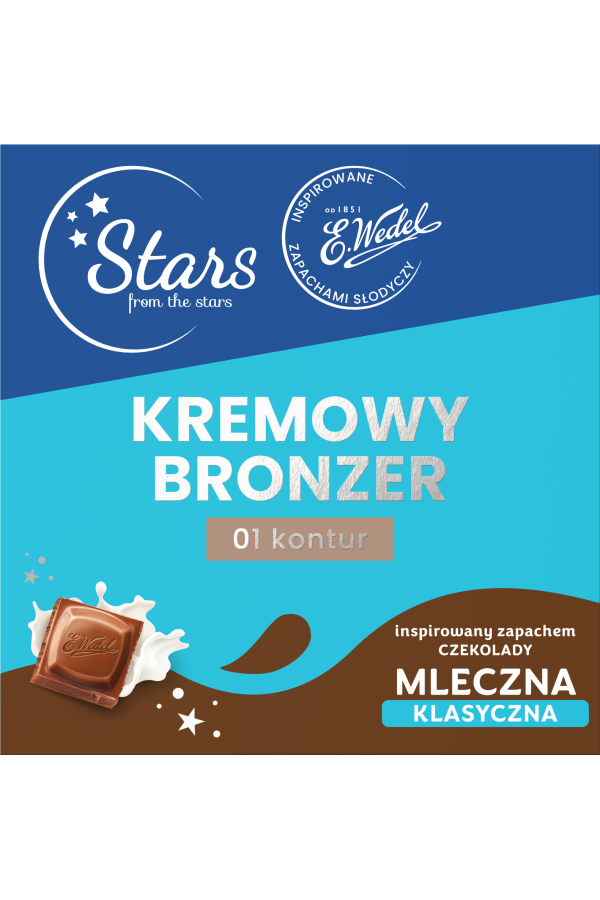 Stars from the stars WEDEL kremowy bronzer 01 kontur, 10 g