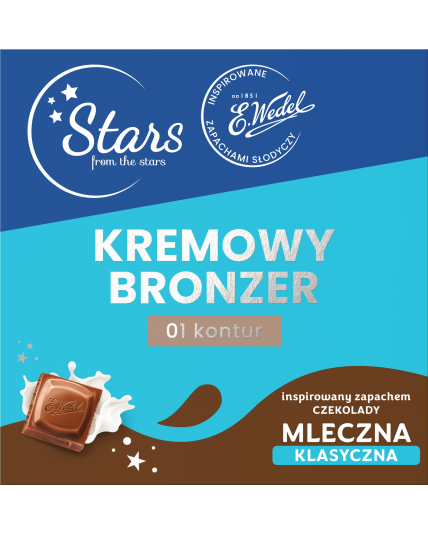 Stars from the stars WEDEL kremowy bronzer 01 kontur, 10 g