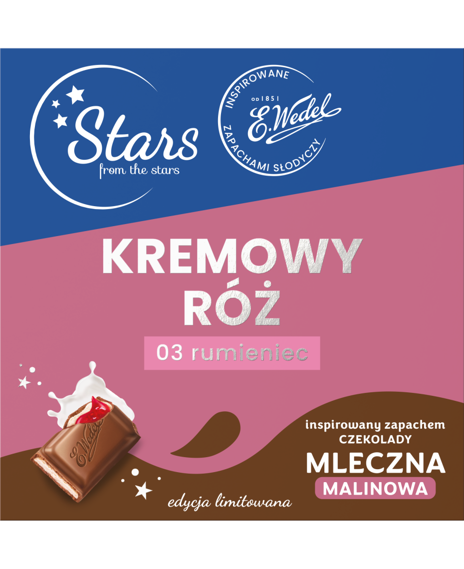 Stars from the stars WEDEL kremowy róż 03 rumieniec, 10 g