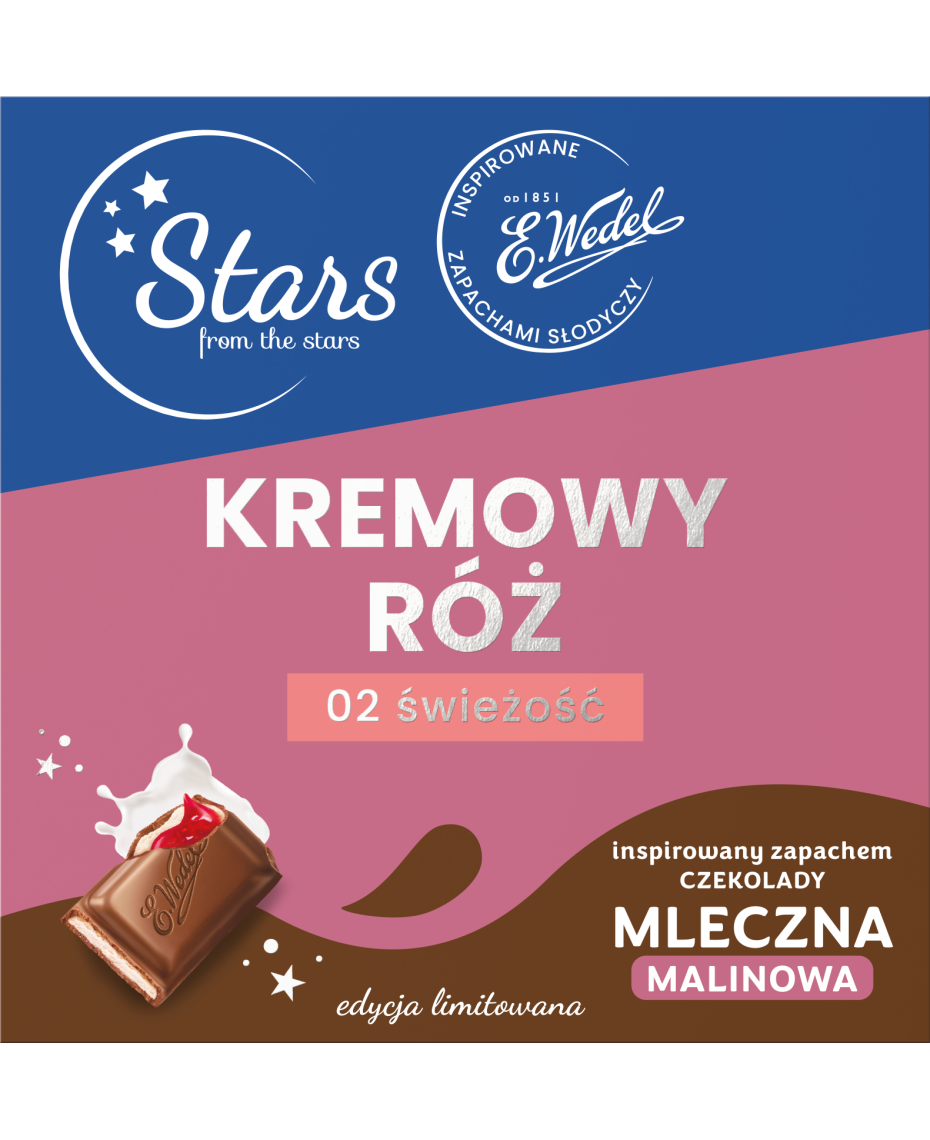 Stars from the stars WEDEL kremowy róż 02 świeżość, 10 g