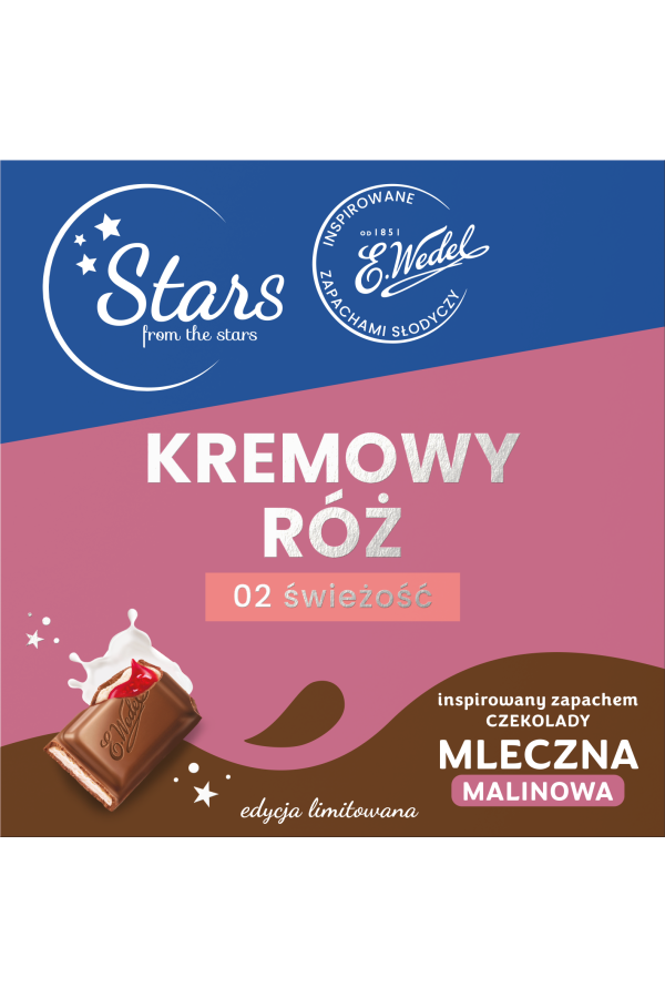 Stars from the stars WEDEL kremowy róż 02 świeżość, 10 g