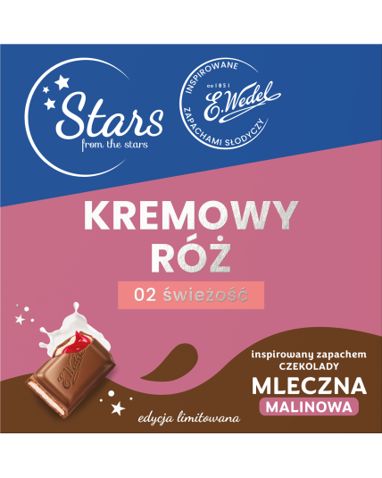 Stars from the stars WEDEL kremowy róż 02 świeżość, 10 g