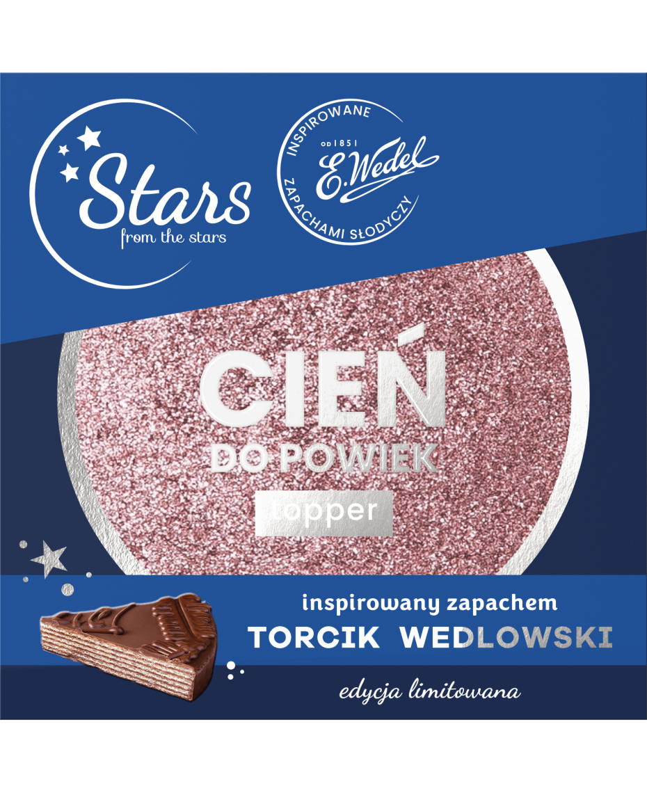 Stars from the stars WEDEL cień do oczu topper 03 zjawiskowy, 3,2 g
