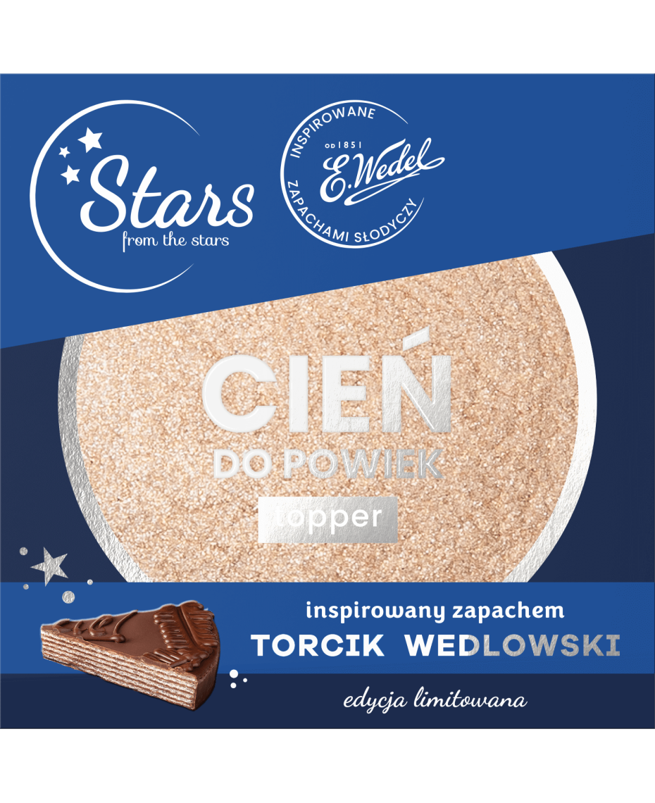 Stars from the stars WEDEL cień do oczu topper 02 olśniewający, 3,2 g