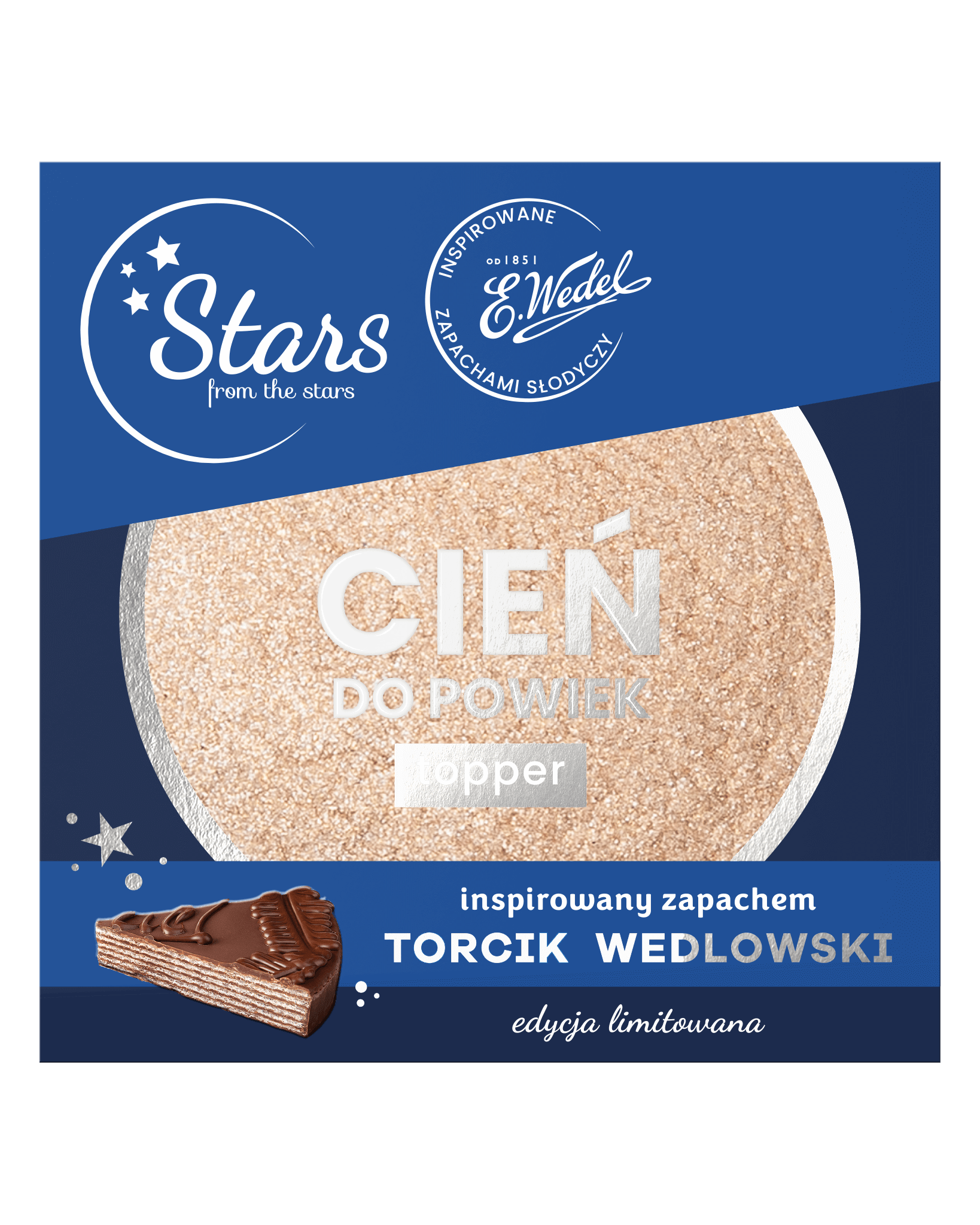 Stars from the stars WEDEL cień do oczu topper 02 olśniewający, 3,2 g