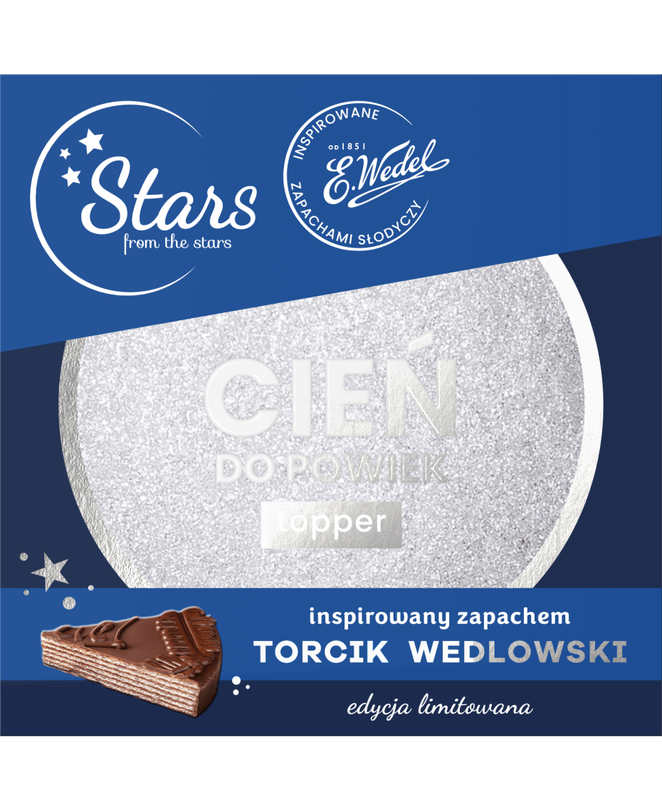 Stars from the stars WEDEL cień do oczu topper 01 zachwycający, 3,2 g