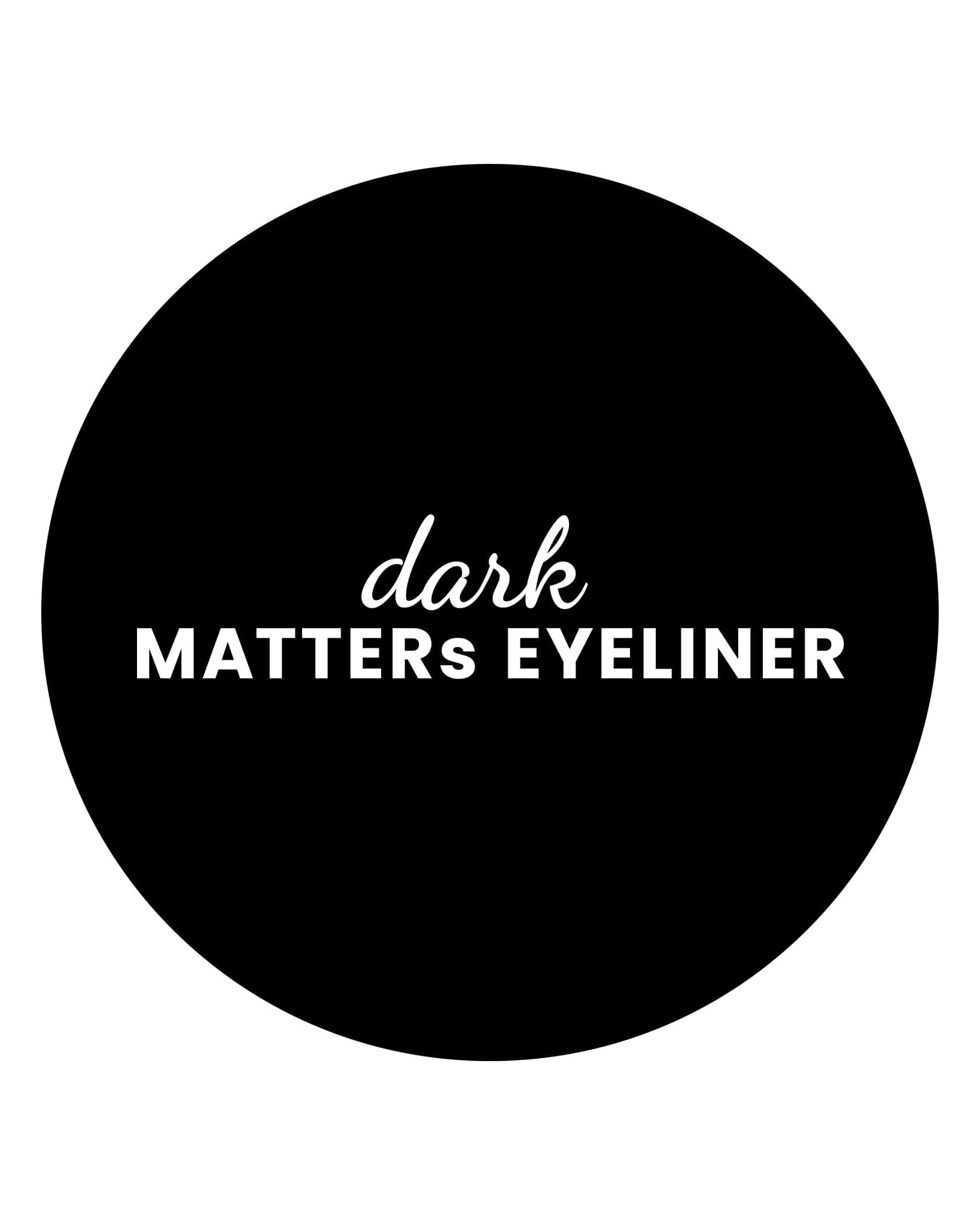 Stars from the stars DARK MATTERs eyeliner 01 Cosmic Black, 0,6 g