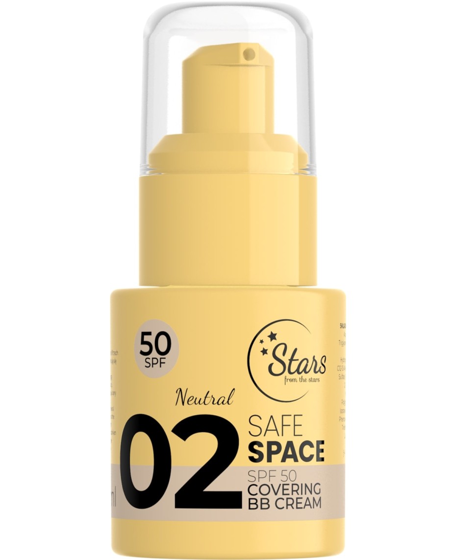Stars from the stars SAFE SPACE kryjący krem BB 02 Neutral 20 ml