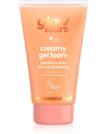 Stars from the stars Glow stars Creamy gel foam Pianka w żelu do mycia twarzy 150 ml