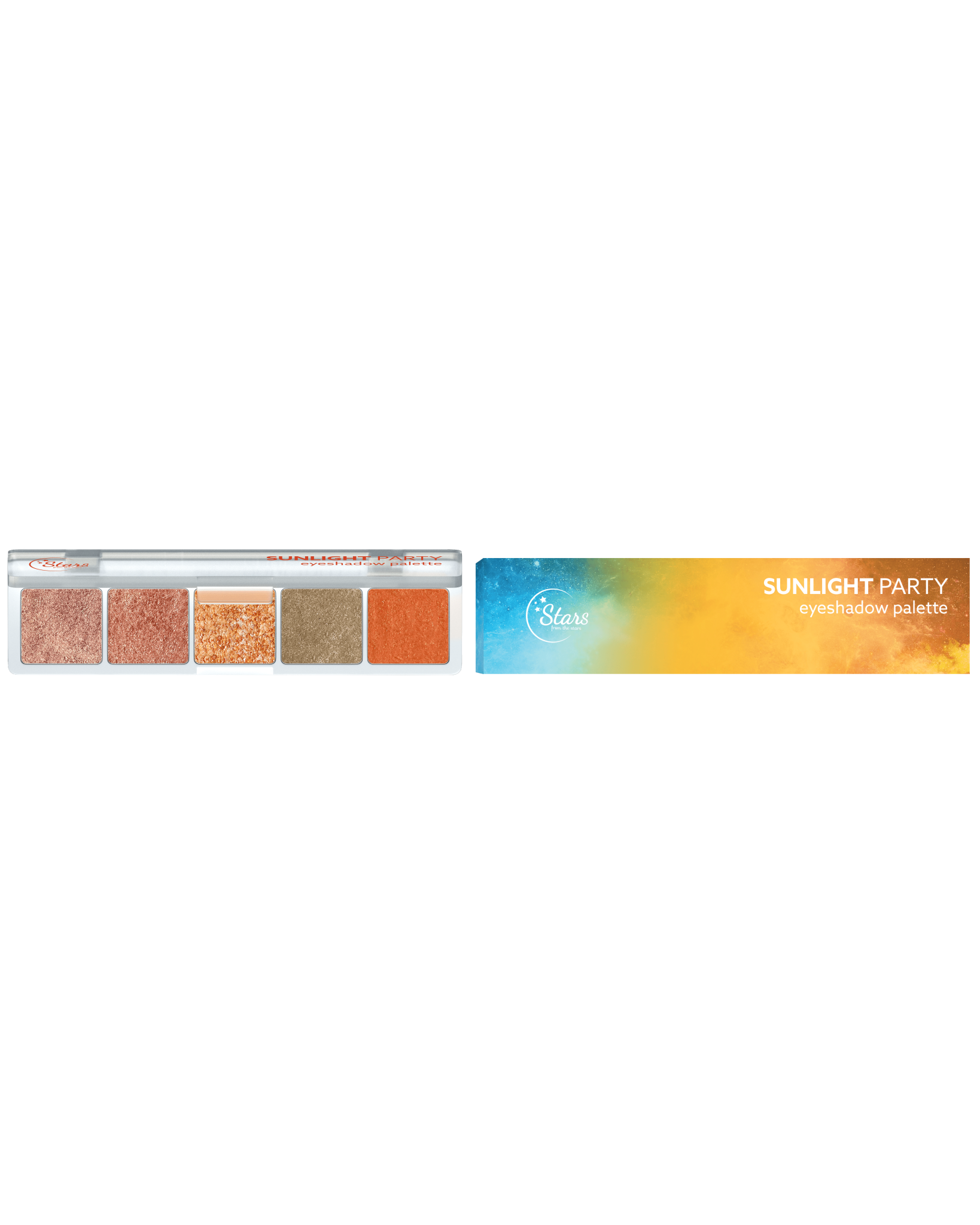 Stars from the stars SUNLIGHT PARTY paleta cieni do powiek, 7,5 g