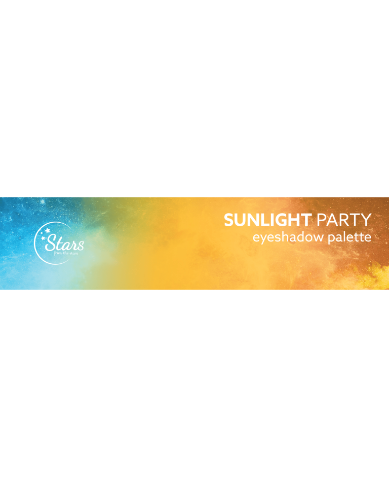 Stars from the stars SUNLIGHT PARTY paleta cieni do powiek, 7,5 g