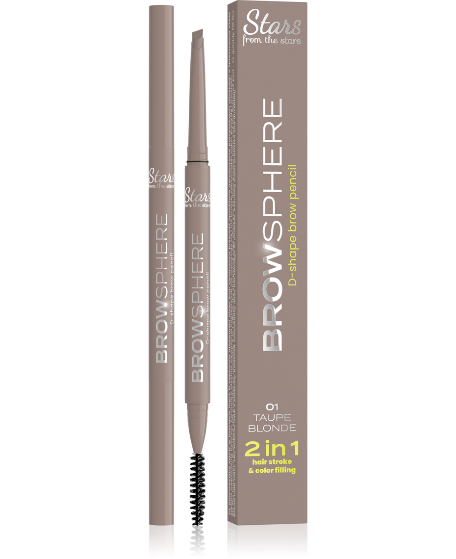 Stars from the stars BROWSPHERE kredka do brwi 01 Taupe blonde, 0,14 g