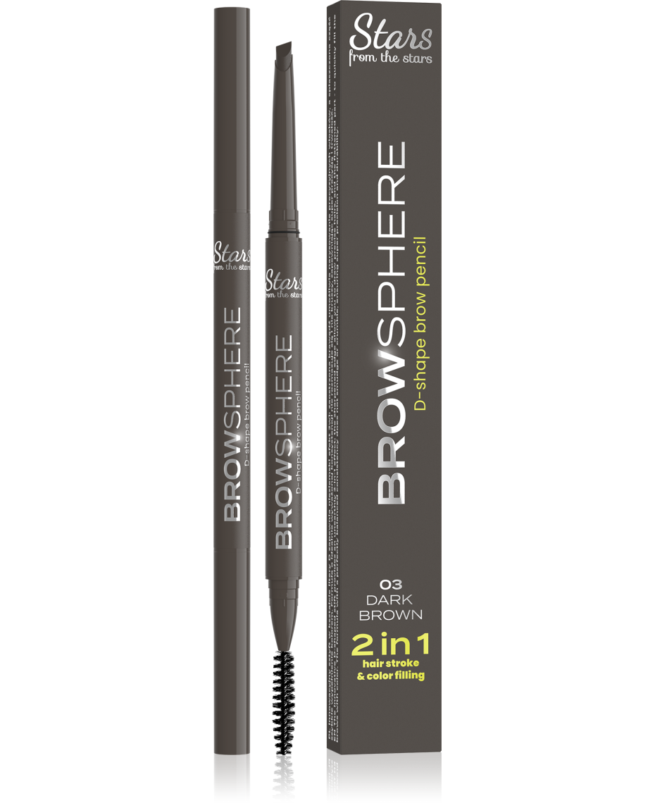Stars from the stars BROWSPHERE kredka do brwi 03 Dark brown, 0,14 g